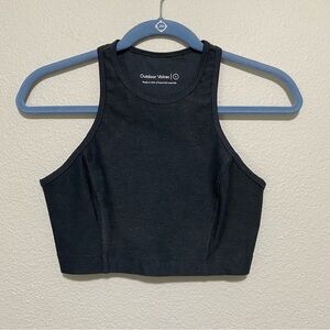 Outdoor Voices Gray Workout Crop Top